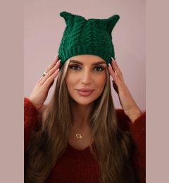 Снимка на Kesi Cap with fleece Rabbid K237 green