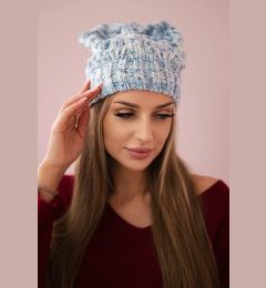 Снимка на Kesi Cap with fleece Roksana K209 blue