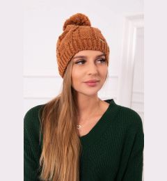 Снимка на Kesi Cap with fleece Stefania K278 light brown