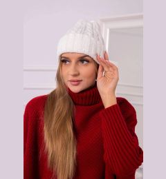 Снимка на Kesi Cap with turn up Ariana K299 ecru