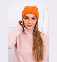 Снимка на Kesi Cap with turn up Magda K293 orange neon