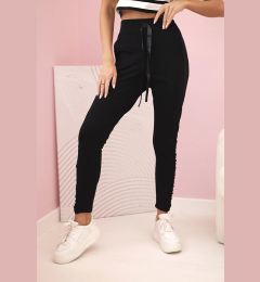 Снимка на Kesi Women's trousers with a frill on the sides black