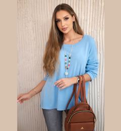Снимка на Kesi Włoski Blouse with necklace blue