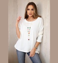 Снимка на Kesi Włoski Blouse with necklace ecru