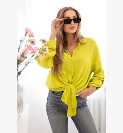 Снимка на Kesi Włoski Cotton muslin shirt kiwi