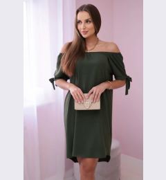 Снимка на Kesi Włoski Dress tied on the sleeves khaki