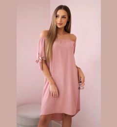 Снимка на Kesi Włoski Dress tied on the sleeves powdered pink