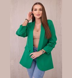 Снимка на Kesi Włoski Elegant jacket with lapels green