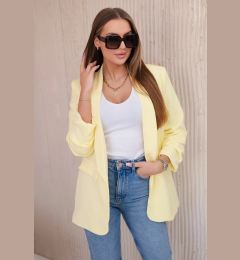 Снимка на Kesi Włoski Elegant jacket with lapels yellow