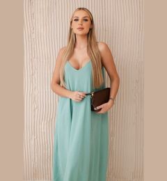 Снимка на Kesi Włoski Muslin dress with straps dark mint