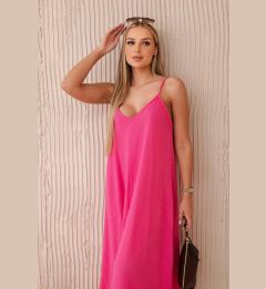 Снимка на Kesi Włoski Muslin dress with straps pink