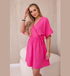 Снимка на Kesi Włoski Muslin dress with waist pink