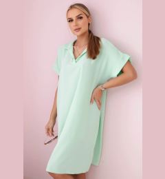 Снимка на Kesi Włoski V-neck dress with collar mint