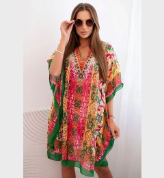 Снимка на Kesi Włoski Women's beach poncho with V-neckline green