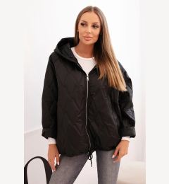 Снимка на Kesi Włoski Women's quilted jacket with a hood black