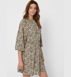 Снимка на Khaki floral loose dress ONLY Kendall - Women