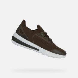 Снимка на Khaki men's sneakers Geox Spherica actif - Men's