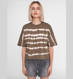 Снимка на Khaki patterned loose T-shirt Noisy May Buster - Women