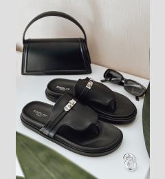 Снимка на Klapki damskie CHICWALK czarne Dstreet