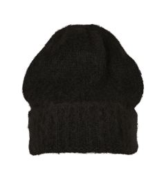 Снимка на Knitted beanie - black