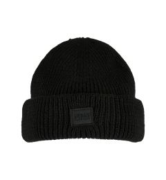 Снимка на Knitted wool hat black
