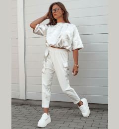 Снимка на Komplet damski BIRWEKI ecru Dstreet