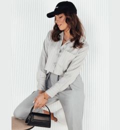 Снимка на Koszula damska w paski GIRSA szara Dstreet