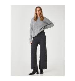 Снимка на Koton Knitwear Trousers Wide Leg Elastic Waist