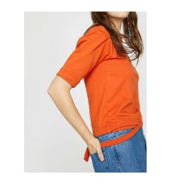 Снимка на Koton Women's Binding Detailed T-shirt