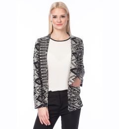 Снимка на Koton Women's Black Patterned Kimono & Kaftan