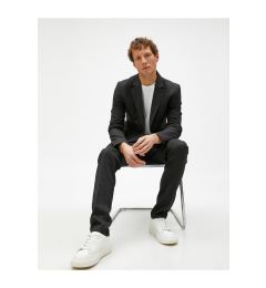 Снимка на Koton Woven Trousers with Buttons and Pockets.