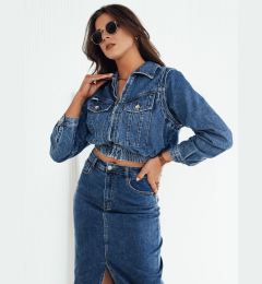 Снимка на Kurtka damska jeansowa BLIRNA niebieska Dstreet