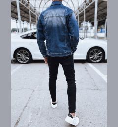 Снимка на Kurtka męska jeansowa niebieska Dstreet