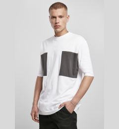 Снимка на Large double pocket T-shirt white/asphalt