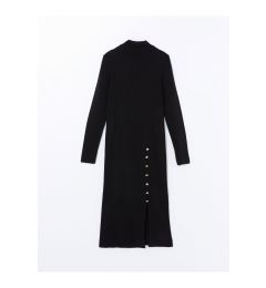 Снимка на LC Waikiki Half Turtleneck Women's Knitted Dress