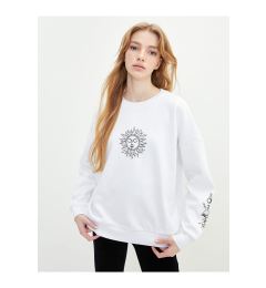 Снимка на LC Waikiki Women's Crew Neck Printed Long Sleeve Sweatshirt