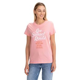 Снимка на Lee T-shirt Graphic Tee La Pink - Women's