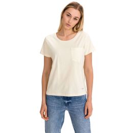 Снимка на Lee T-shirt Sustainable Tee Ecru Mele - Women