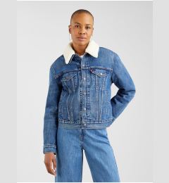 Снимка на Levi&#39;s Blue Women&#39;s Denim Jacket with Fur Levi&#39;s® 3 In 1 Trucker - Women
