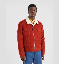 Снимка на Levi&#39;s Brick Men&#39;s Corduroy Jacket with Fur Levi&#39;s® Sherpa Trucker - Men&#39;s