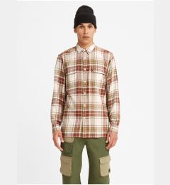 Снимка на Levi&#39;s Brown Men&#39;s Plaid Shirt - Men&#39;s®