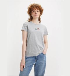 Снимка на Levi&#39;s Grey Women&#39;s Annealed T-Shirt Levi&#39;s® 501 - Women