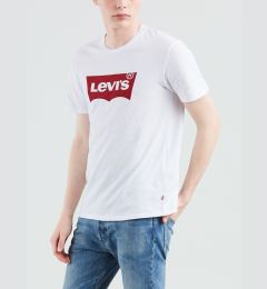 Снимка на Levi&#39;s Men&#39;s White T-Shirt with Levi&#39;s® Print - Men&#39;s