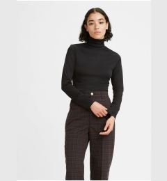 Снимка на Levi&#39;s Oriel Women&#39;s® Ribbed Turtleneck T-Shirt Black - Women