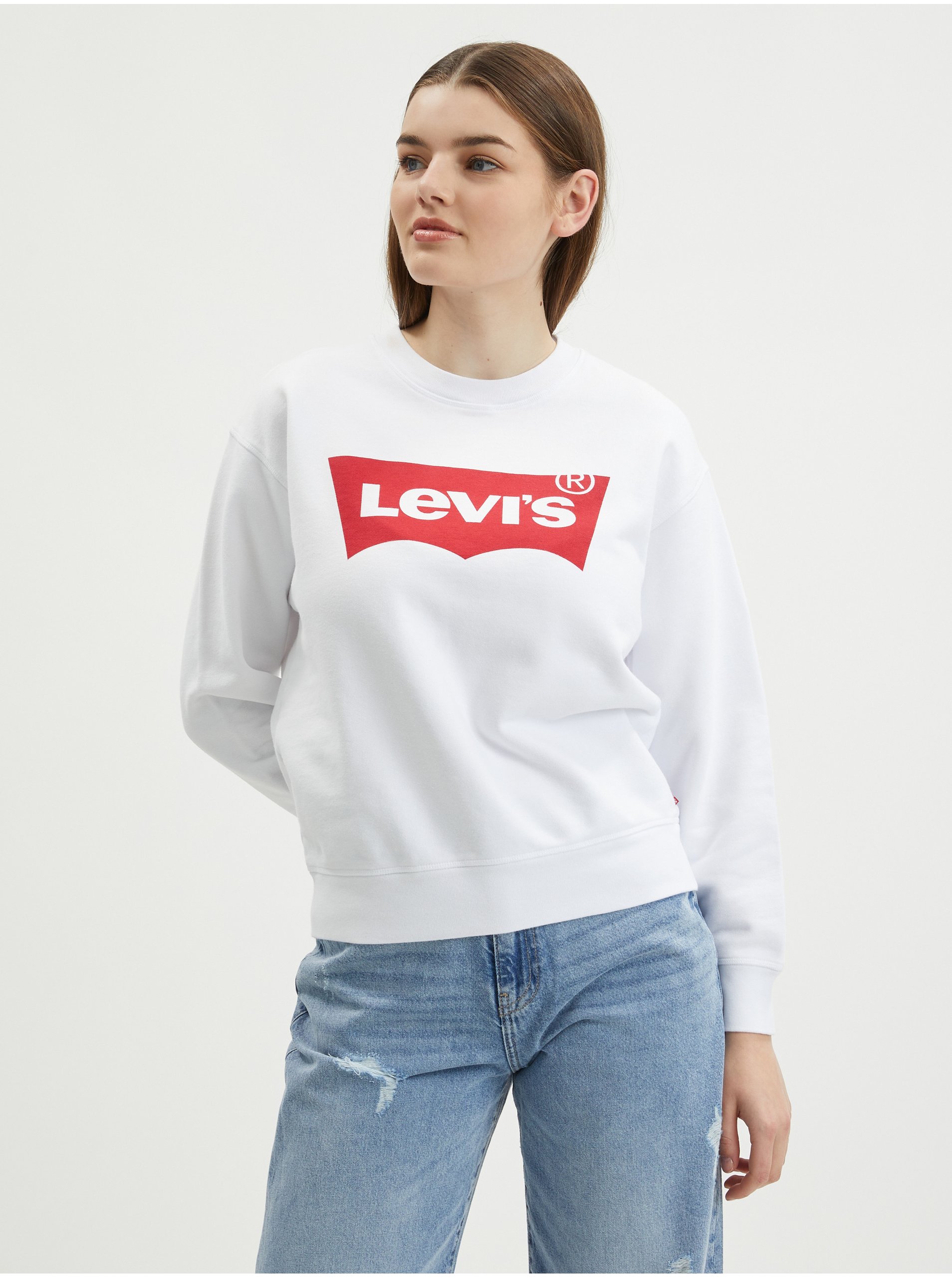 Снимка на Levi&#39;s White Levi&#39;s® Sweatshirt - Women