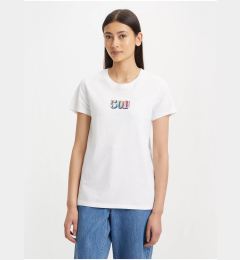 Снимка на Levi&#39;s White Women&#39;s T-Shirt Levi&#39;s® 501 - Women