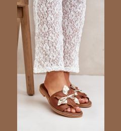Снимка на Lewski Shoes Сандали С Декорация Естествена Кожа Зазу