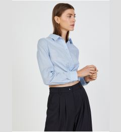 Снимка на Light blue cropped shirt TALLY WEiJL