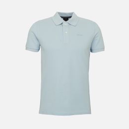 Снимка на Light blue men's polo shirt Geox - Men's
