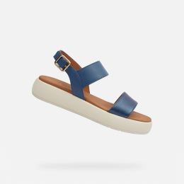 Снимка на Light blue women's sandals Geox Camalei - Women's